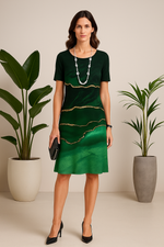 Vestido Estampado Quartzo