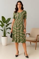 Vestido Amarílis - Verde