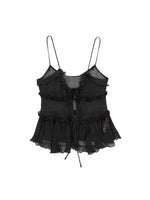 Blusa Boho com Alças Finas