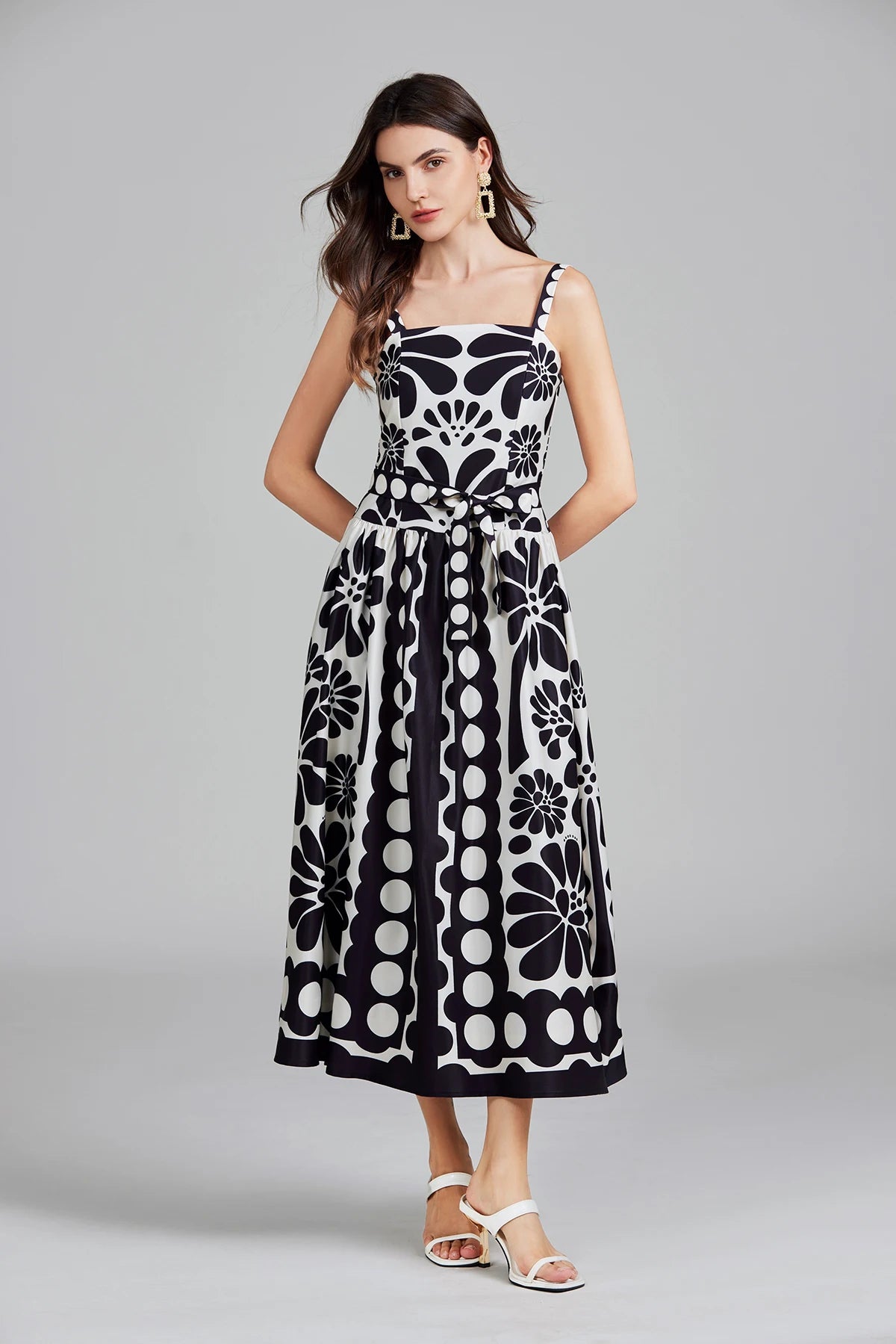 Vestido Vintage Floral