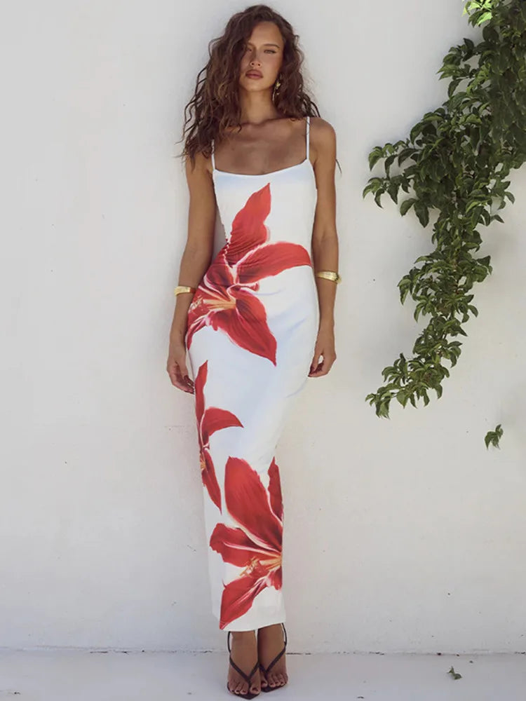 Vestido Longo Floral