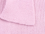 Blusa de Lã Feminina com Laços e Gola Polo
