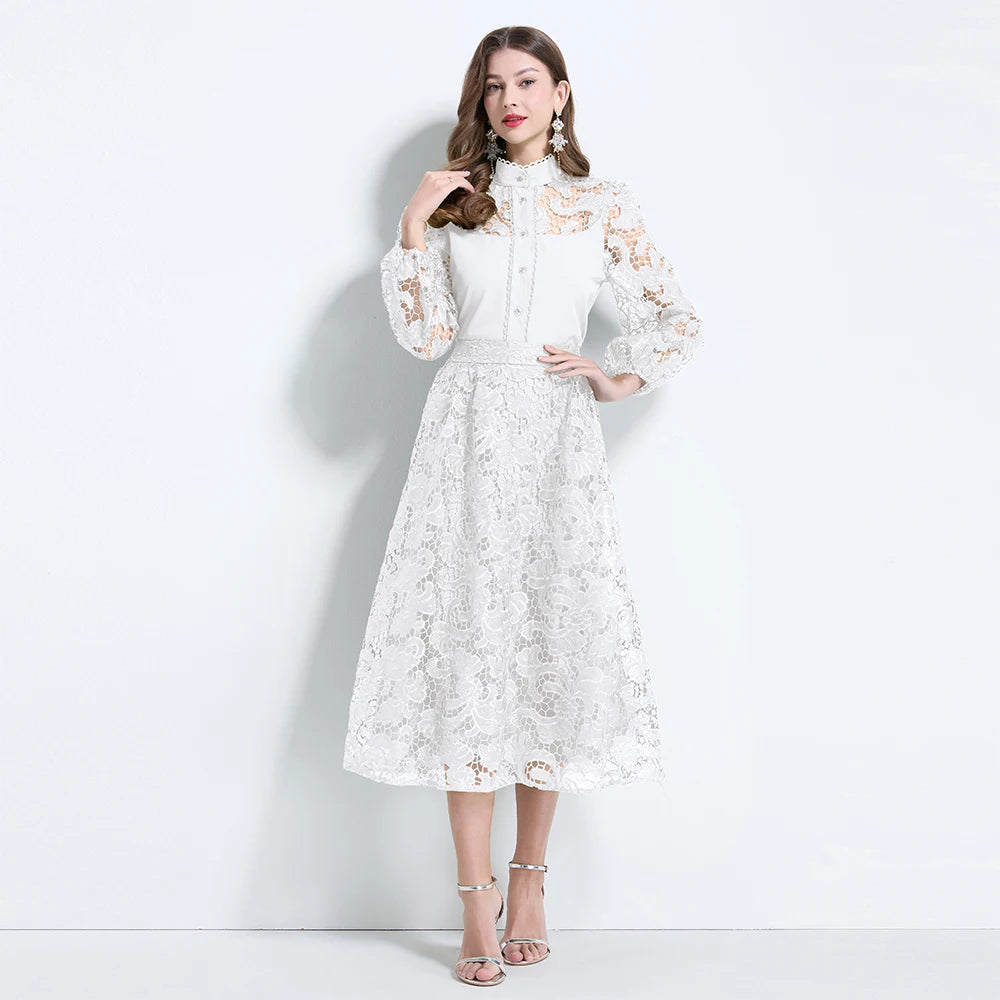 Conjunto de Renda Florale