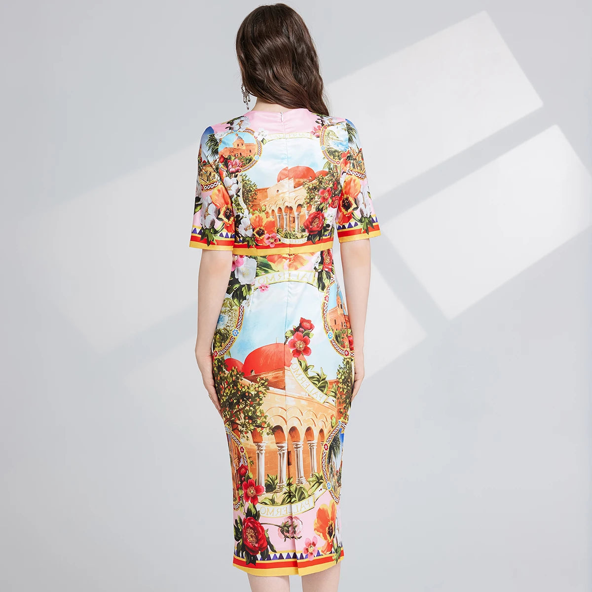 Vestido Floral Elegância Boho