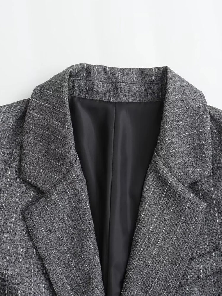 Blazer Alfaiataria Listrado