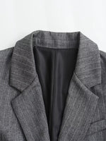 Blazer Alfaiataria Listrado