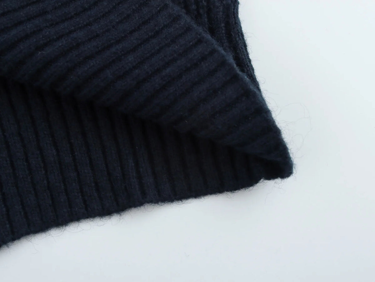 Suéter Feminino Pulôver com Laço