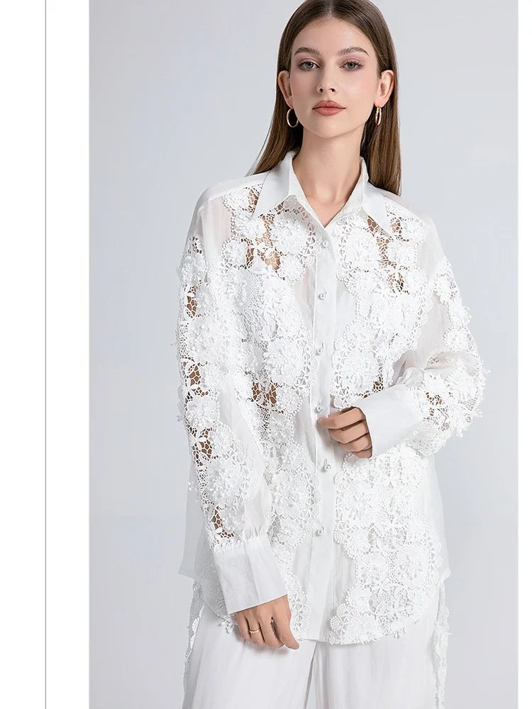 Conjunto de Renda floral Elegance