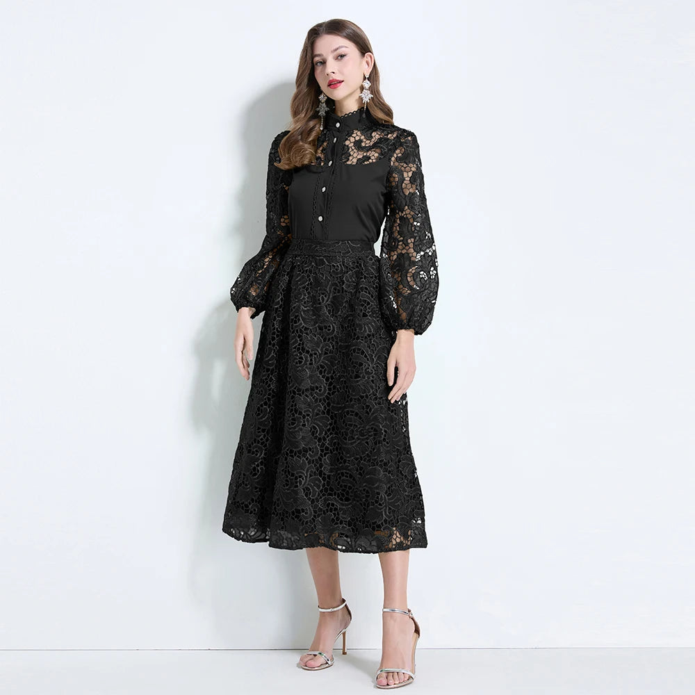 Conjunto de Renda Florale