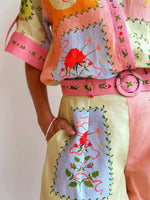 Conjunto de Linho Florence