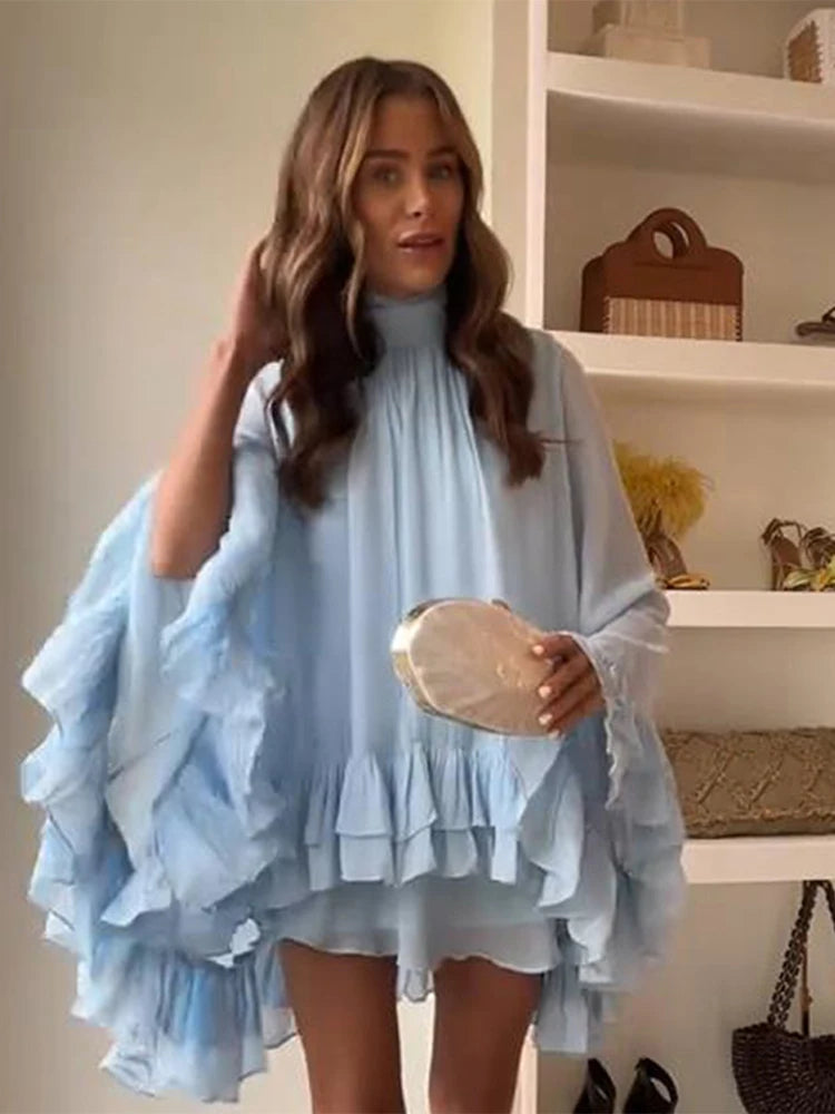 Vestido Boho Céu Azul