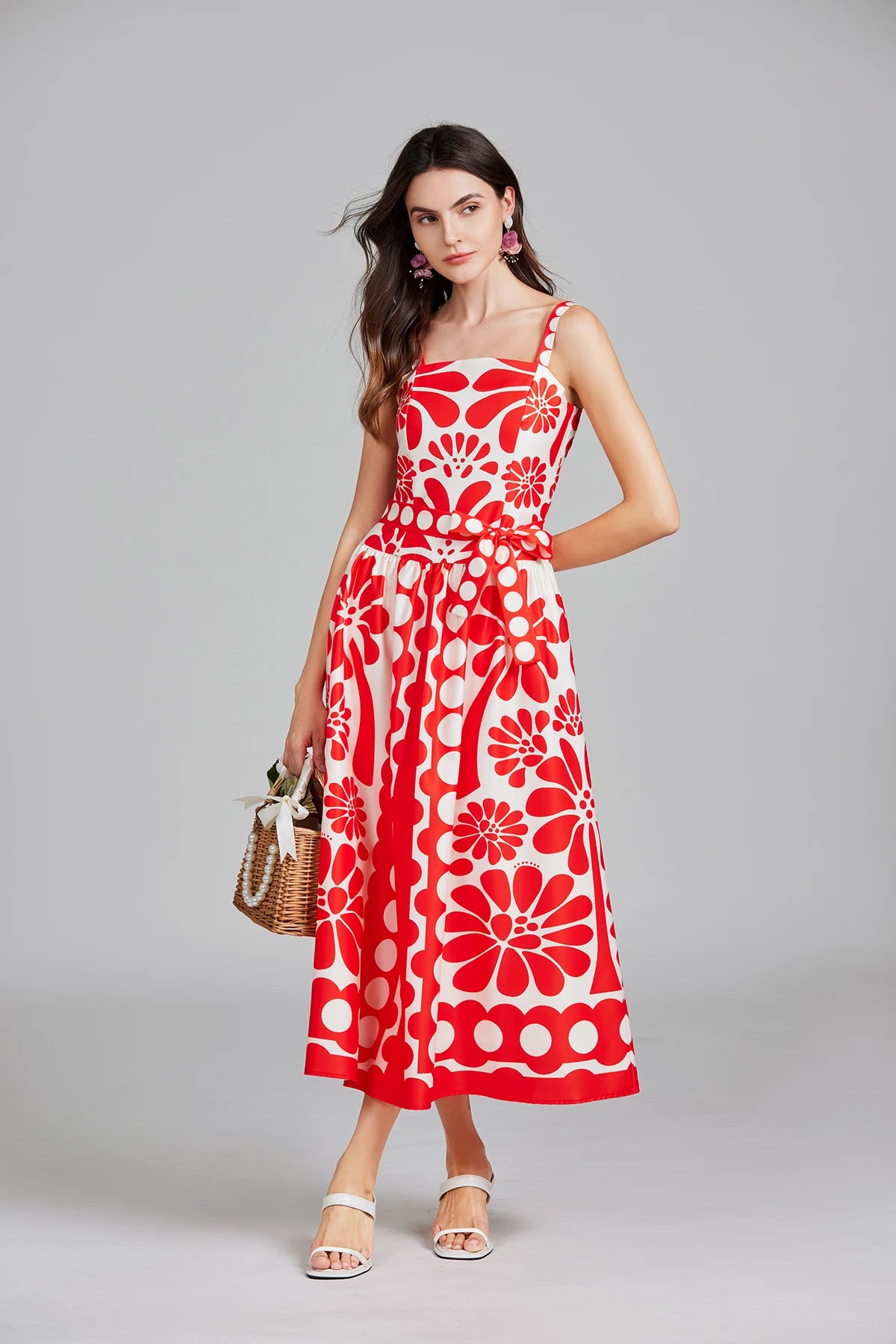 Vestido Vintage Floral