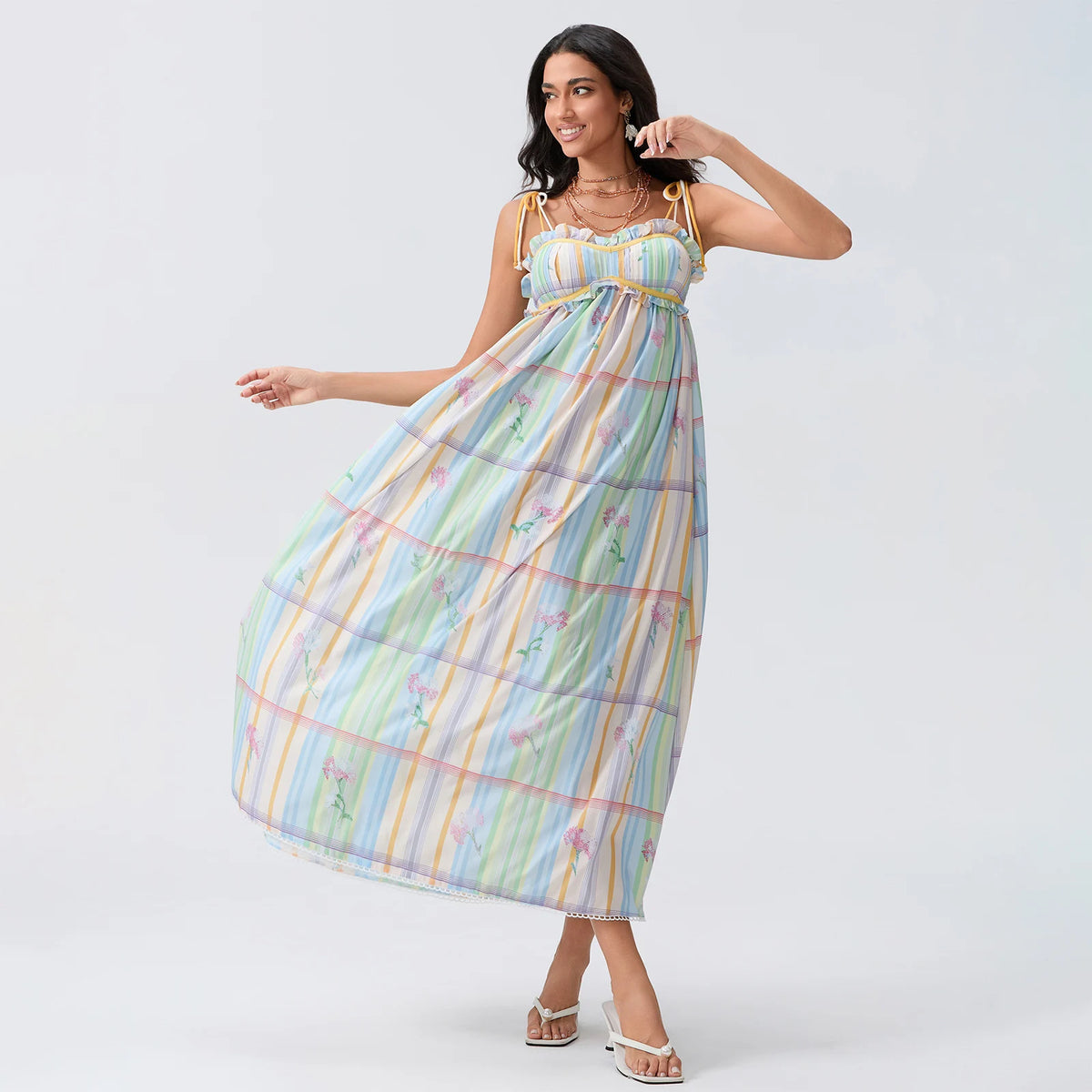 Vestido Elegância Serena