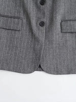 Blazer Alfaiataria Listrado