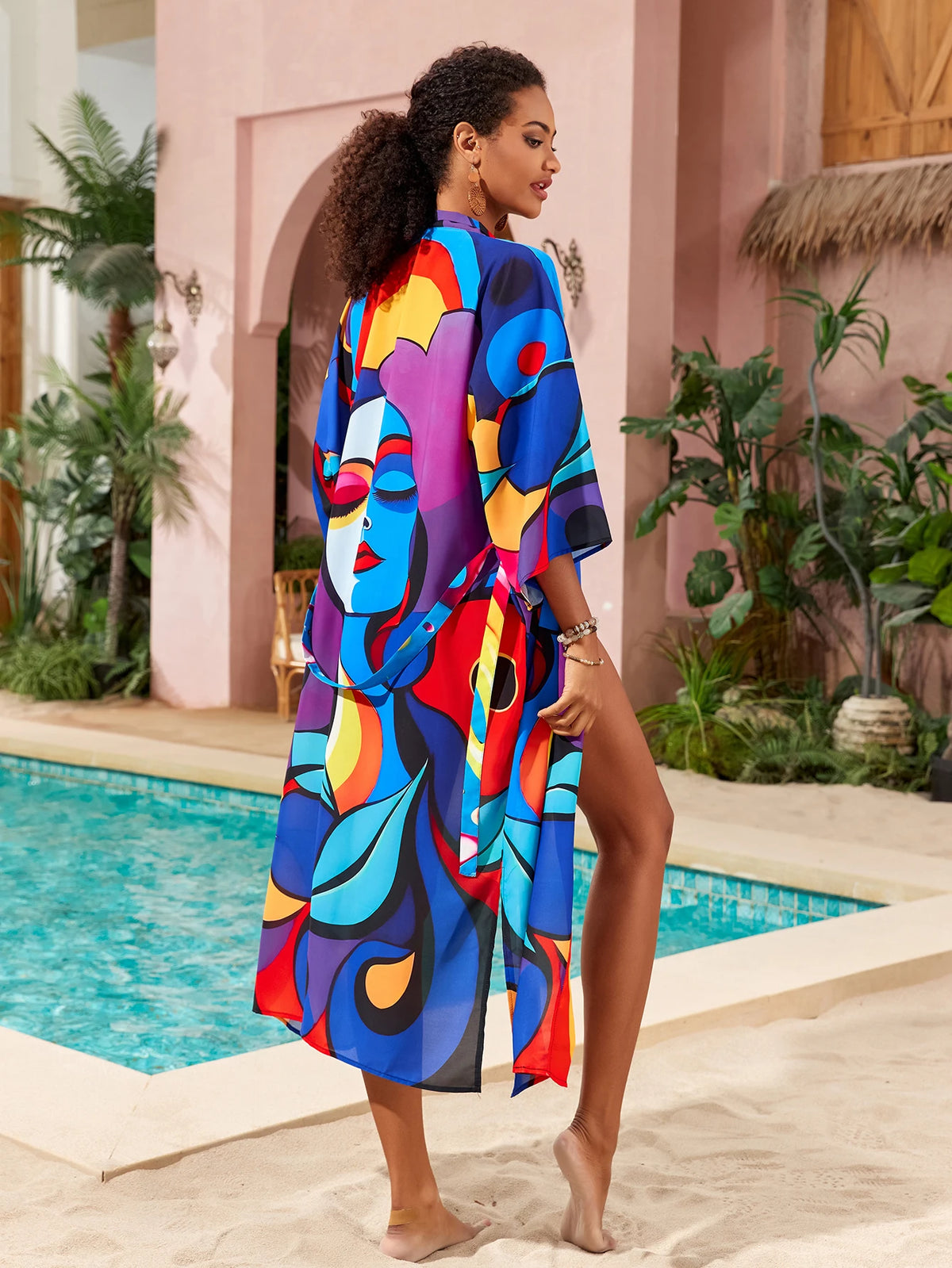 Kimono Elegância Tropical
