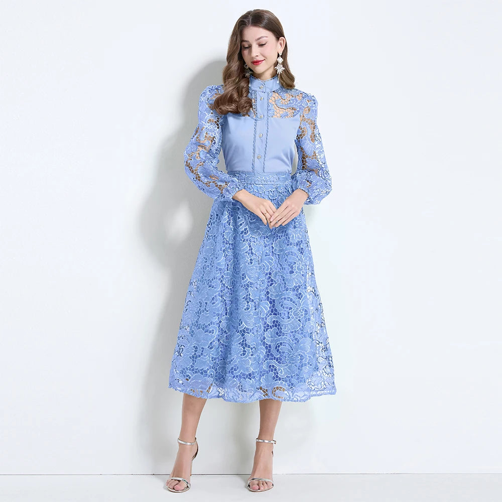 Conjunto de Renda Florale