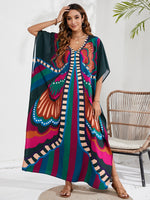 Kaftan Borboleta Tropical