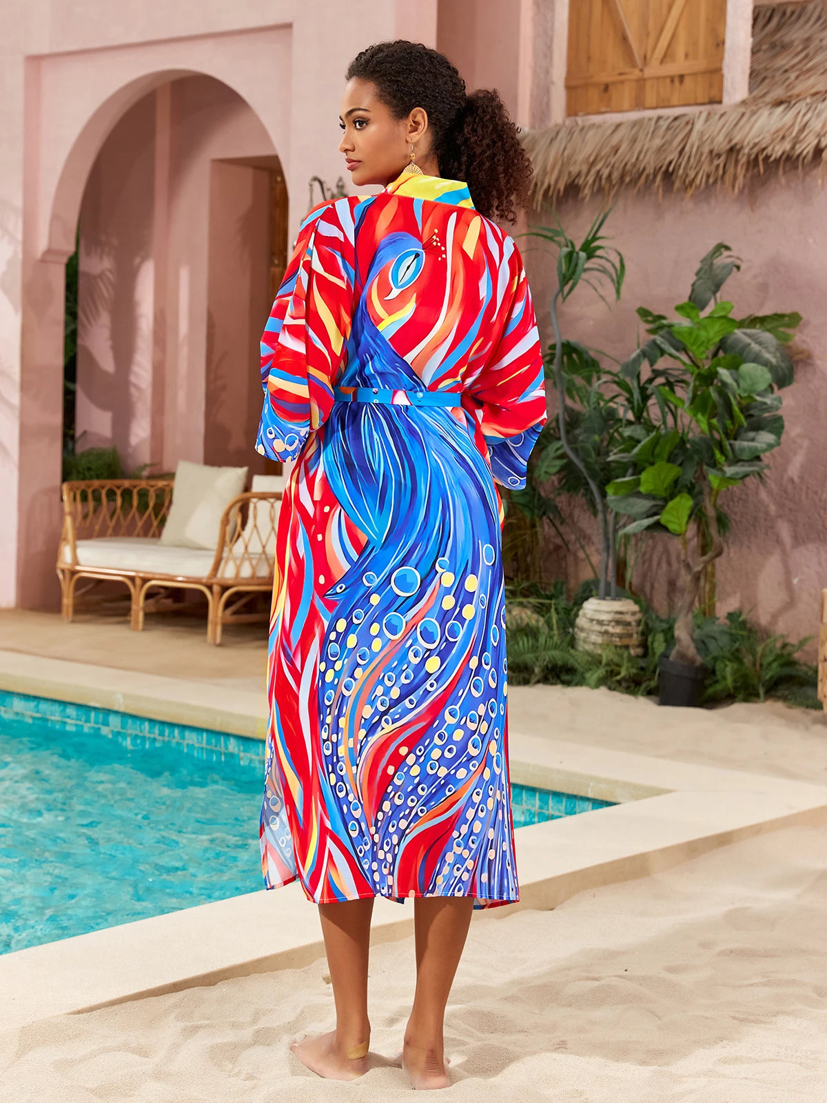 Kimono Elegância Tropical