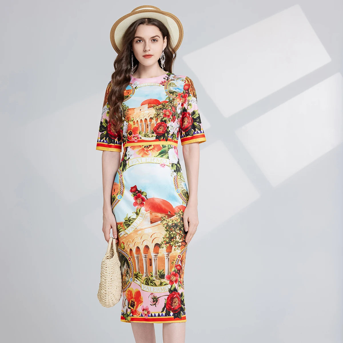 Vestido Floral Elegância Boho