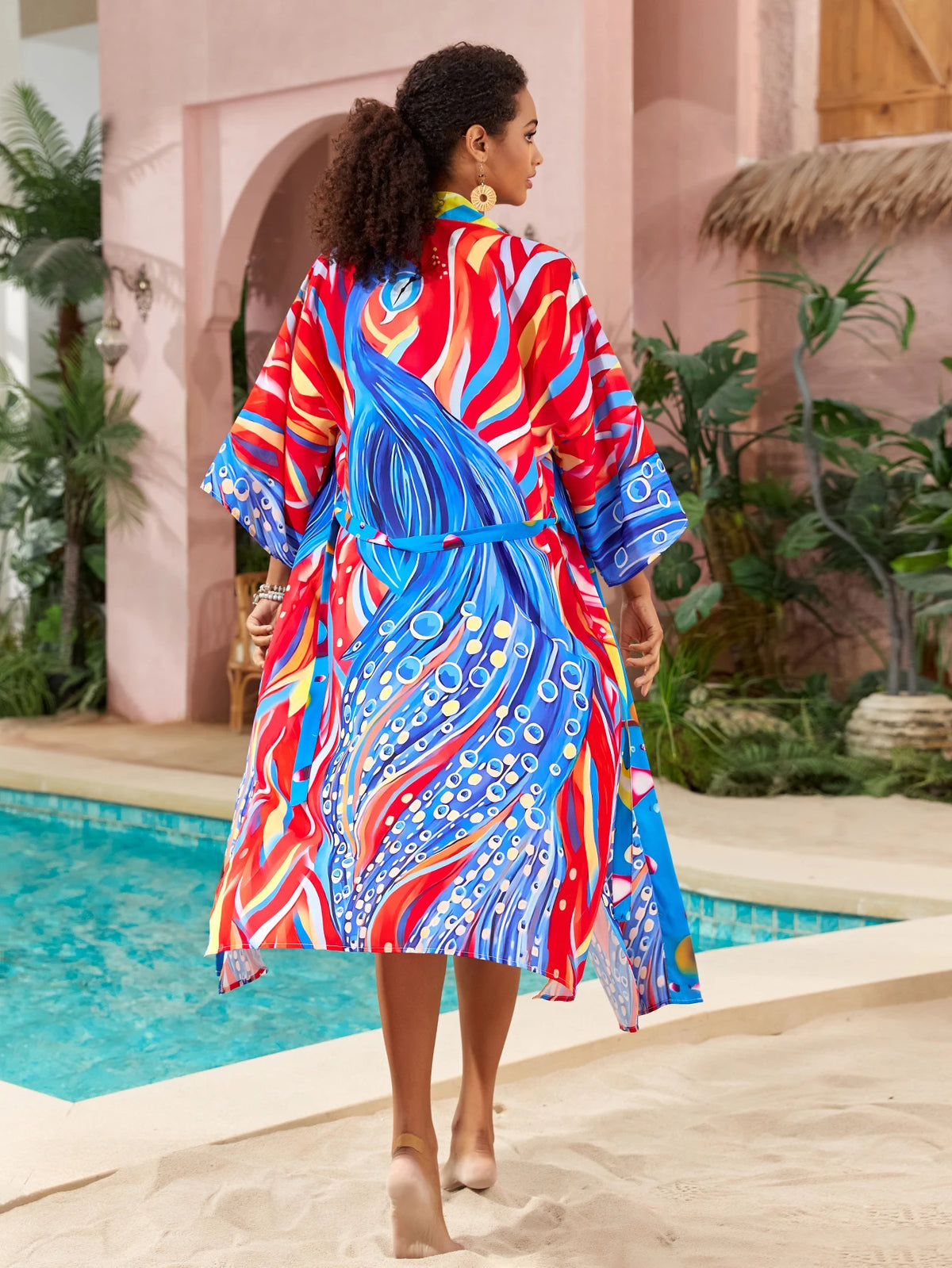 Kimono Elegância Tropical