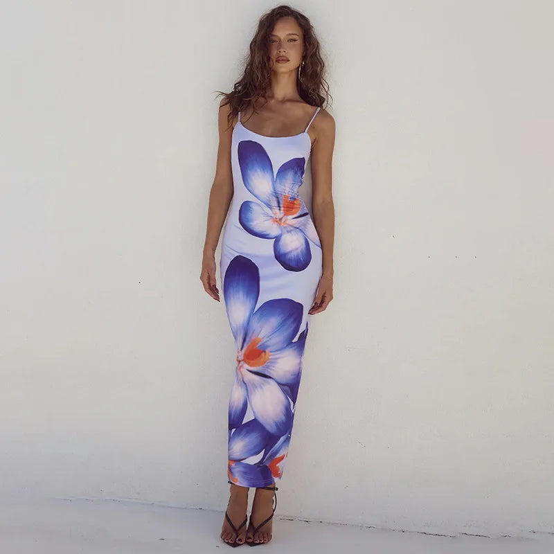 Vestido Longo Floral