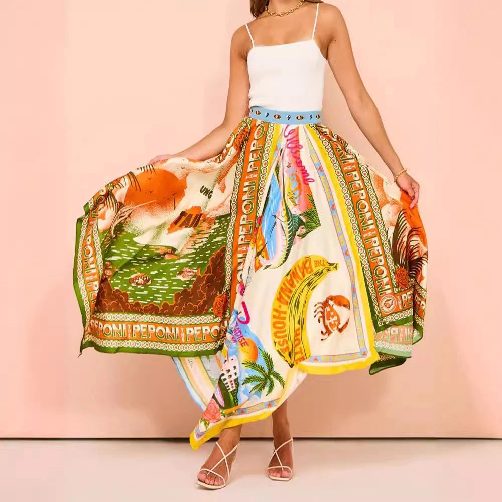 Saia Longa Brisa Mar