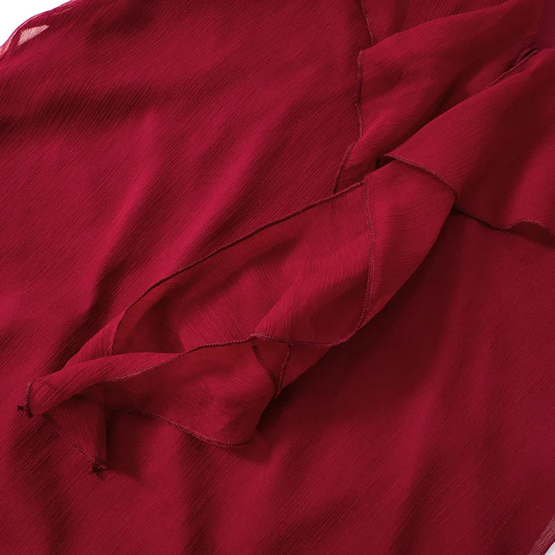 Vestido Boho Vinho