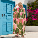 Vestido Kaftan Tropical