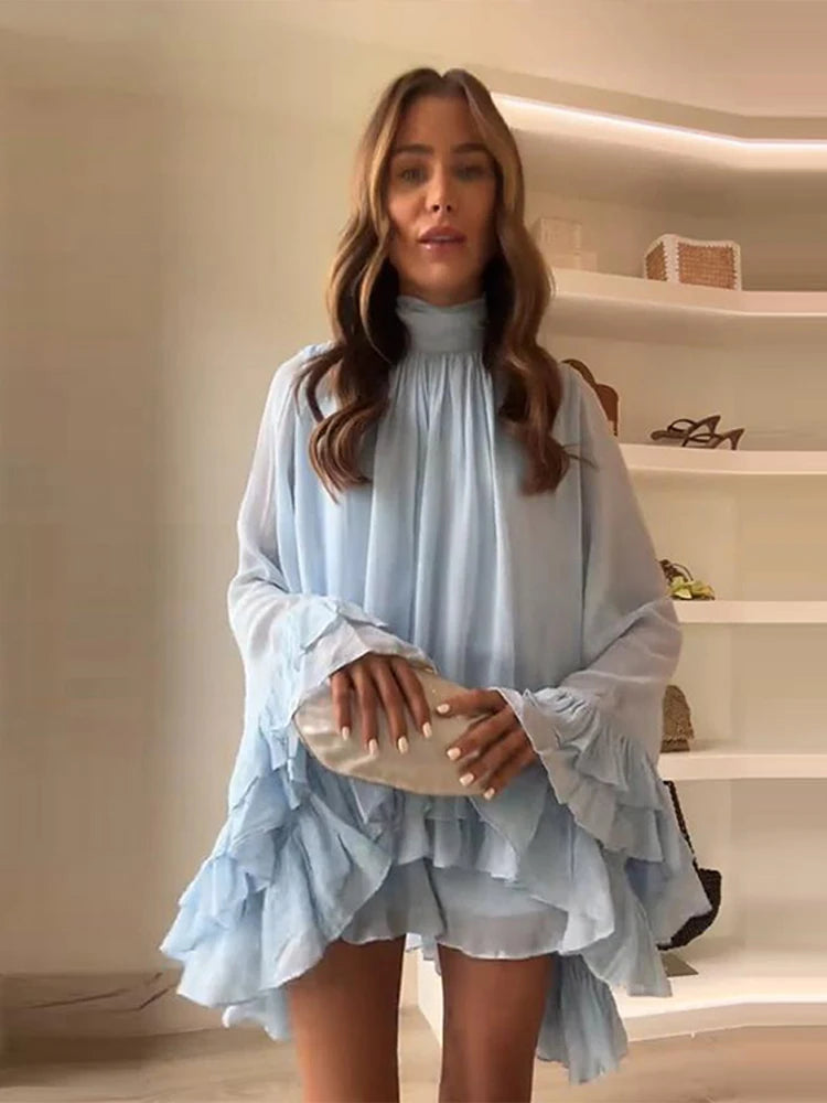 Vestido Boho Céu Azul