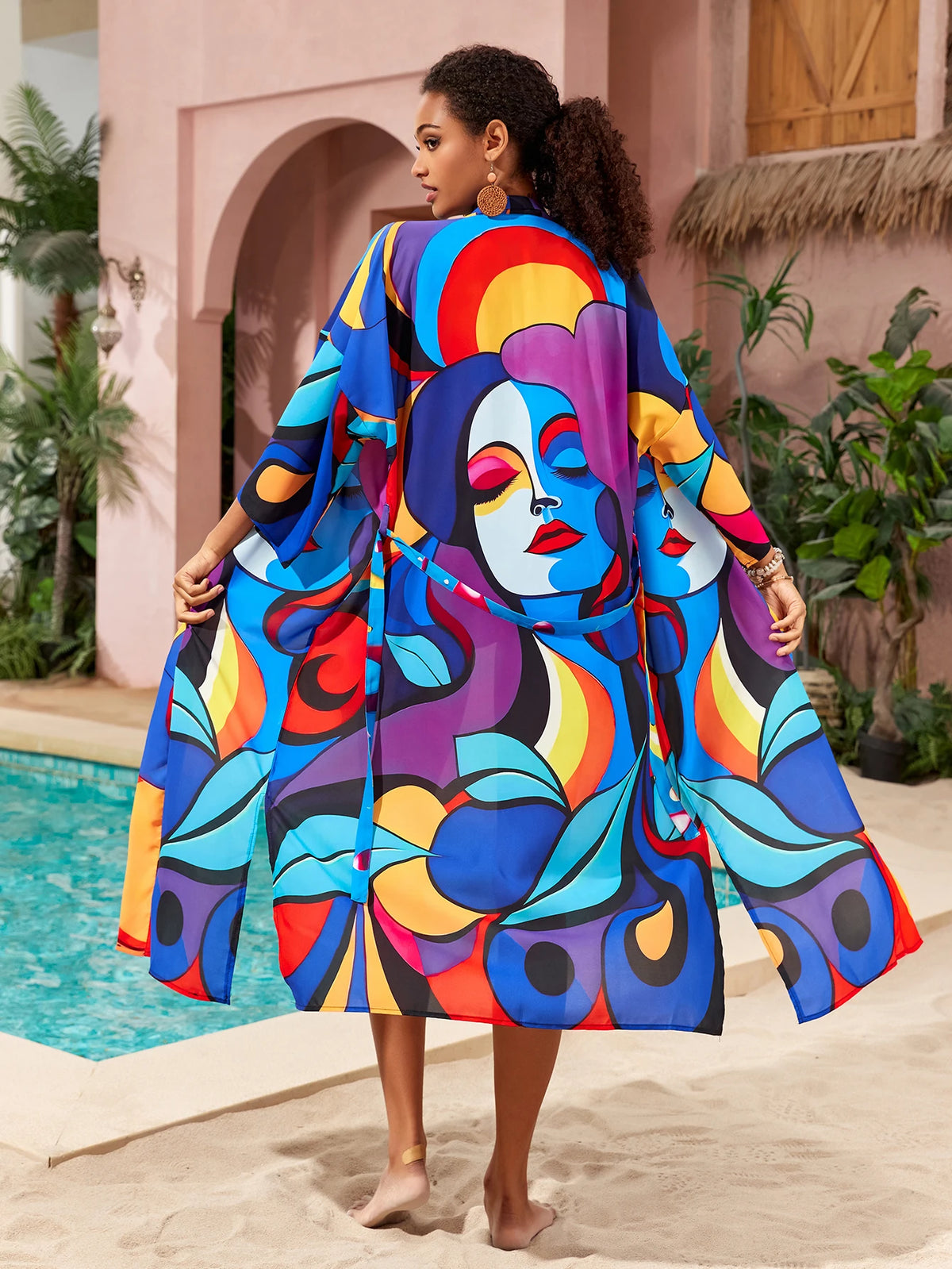Kimono Elegância Tropical