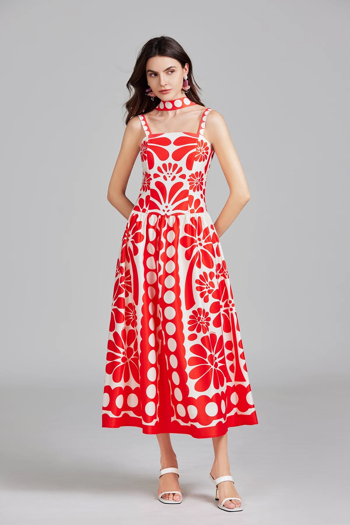 Vestido Vintage Floral