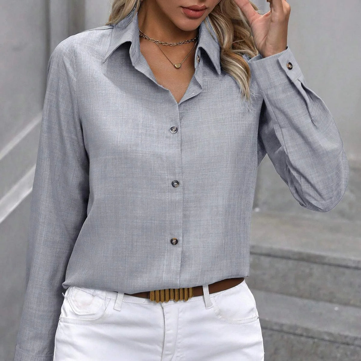 Camisa de Linho Olga