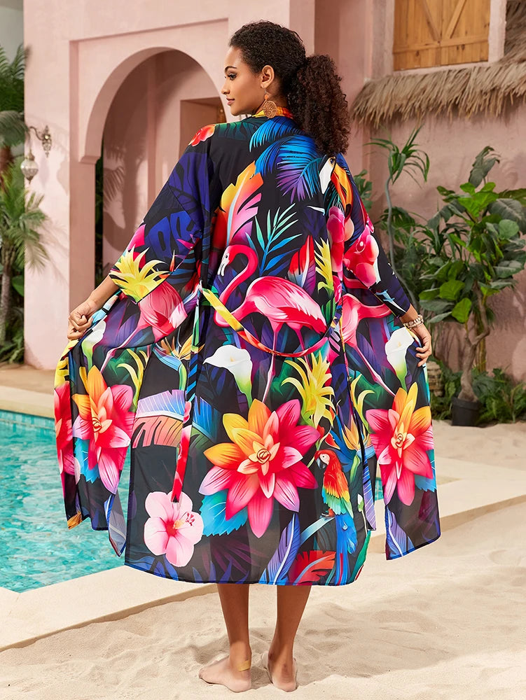 Kimono Elegância Tropical