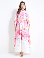 Vestido Longo com Cinto Betina
