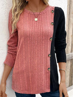 Blusa Manga longa Canelada