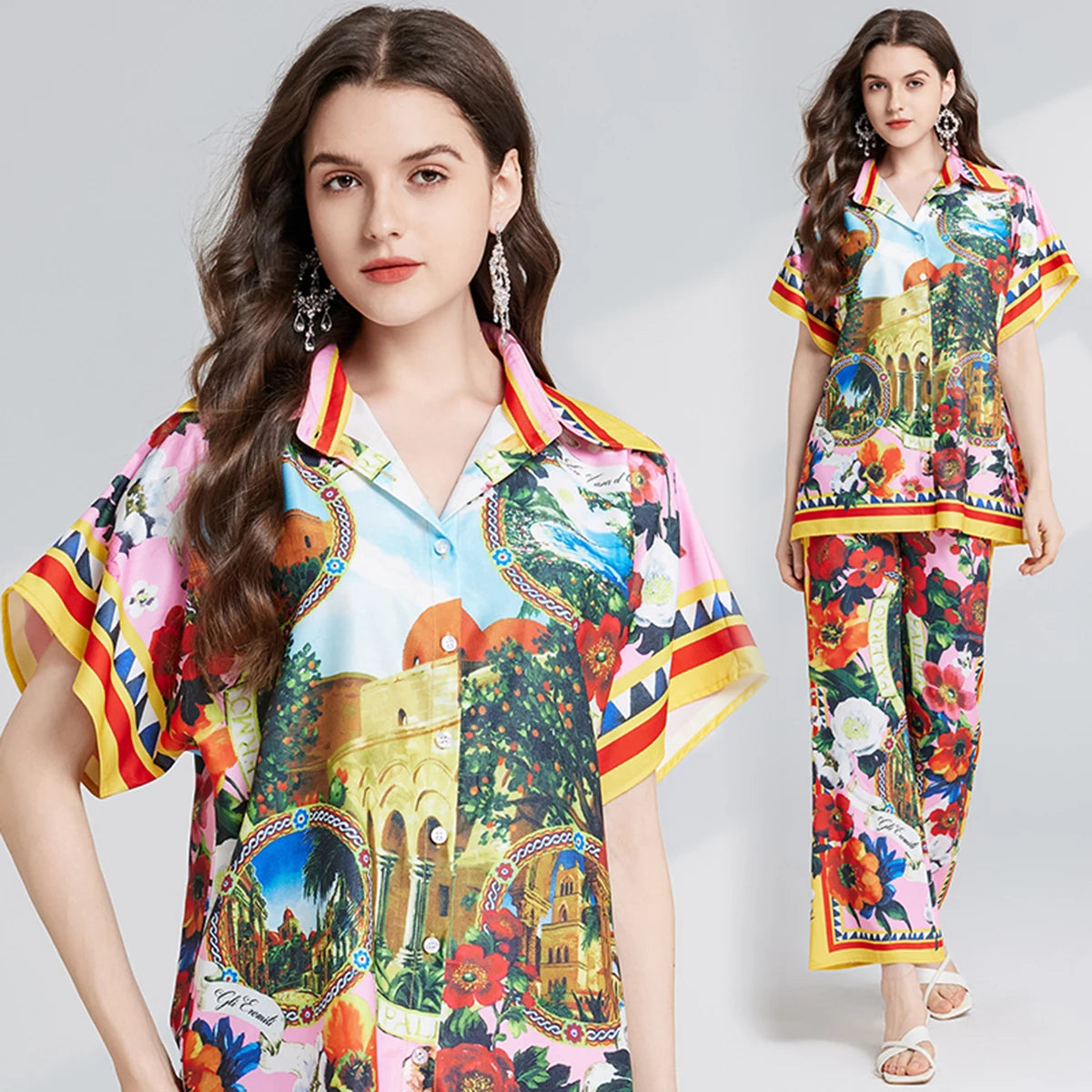 Conjunto Duo Florale