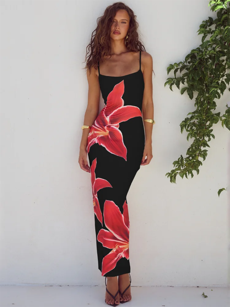 Vestido Longo Floral