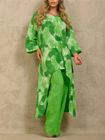 Conjunto Daisy | Conjunto Casual Feminino com Estampa Floral