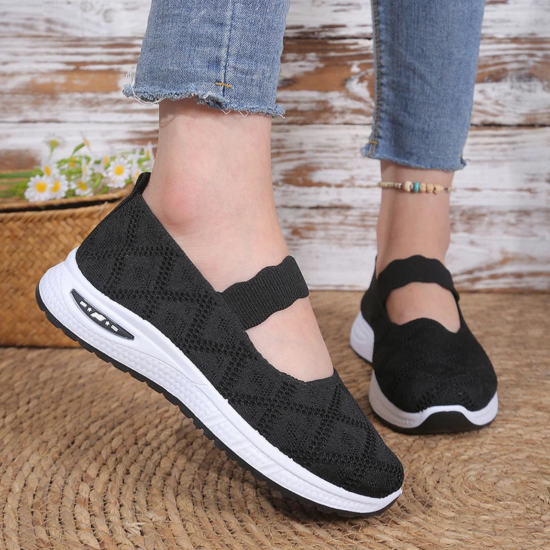 Tênis Feminino Confortável Leve sem Cadarço