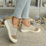 Tênis Feminino Casual Confortável Slip On – Sem Cadarço Antiderrapante