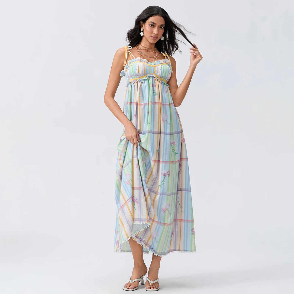 Vestido Elegância Serena
