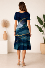 Vestido Estampado Safira