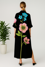 Chemise Longa Floral - Estilo e Elegância | MIZZY