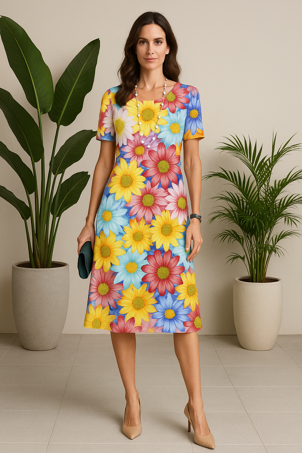 Vestido Midi Margarida