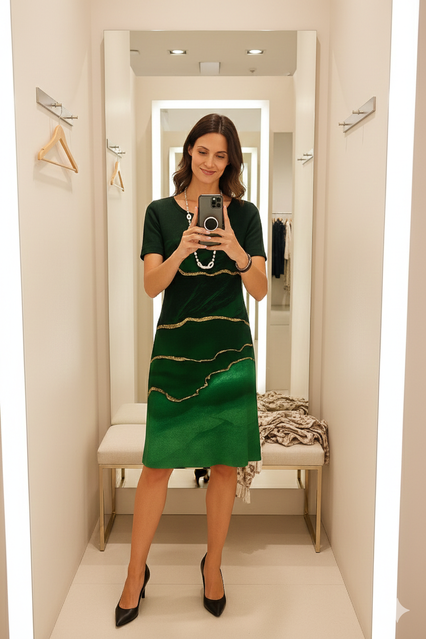 Vestido Estampado Safira