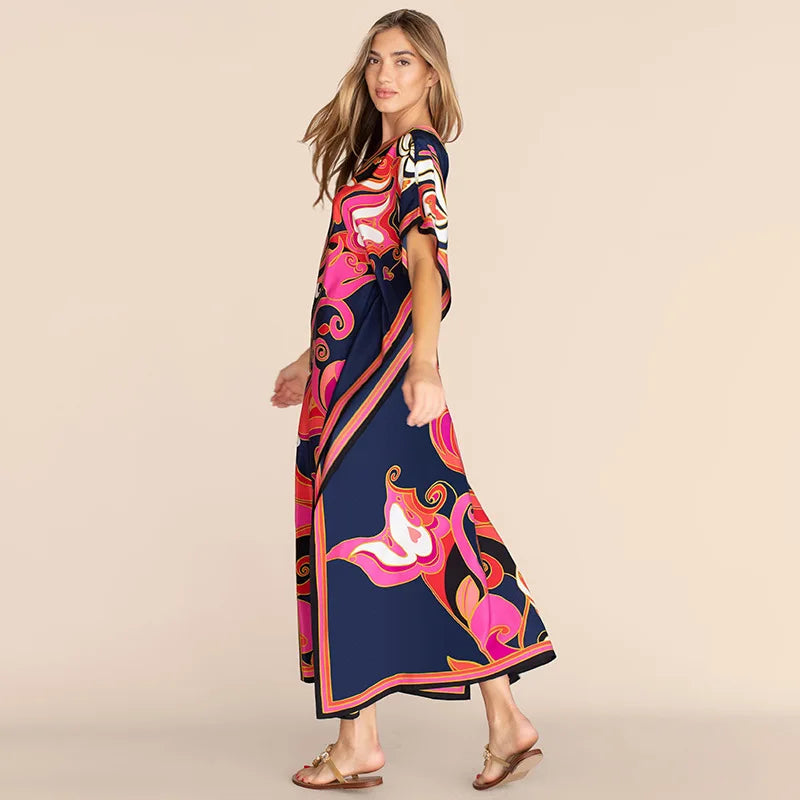 Vestido Kaftan Veranê