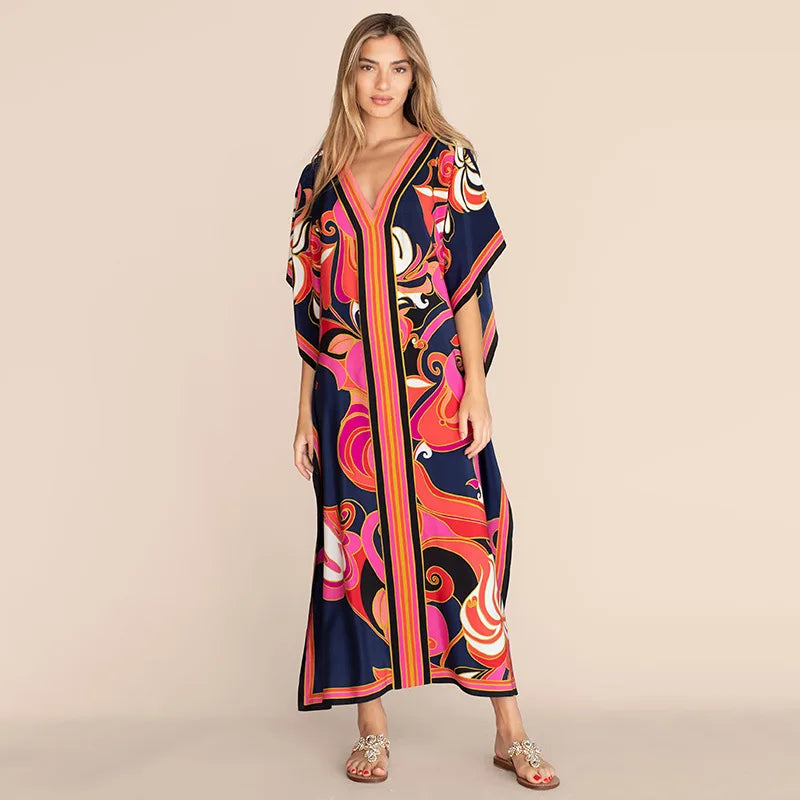 Vestido Kaftan Veranê