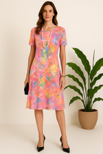 Vestido Estampado Margarida