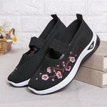 Tênis Feminino Floral Confortável sem Cadarço