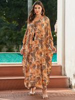 Kaftan Leopardo – Elegância e Conforto